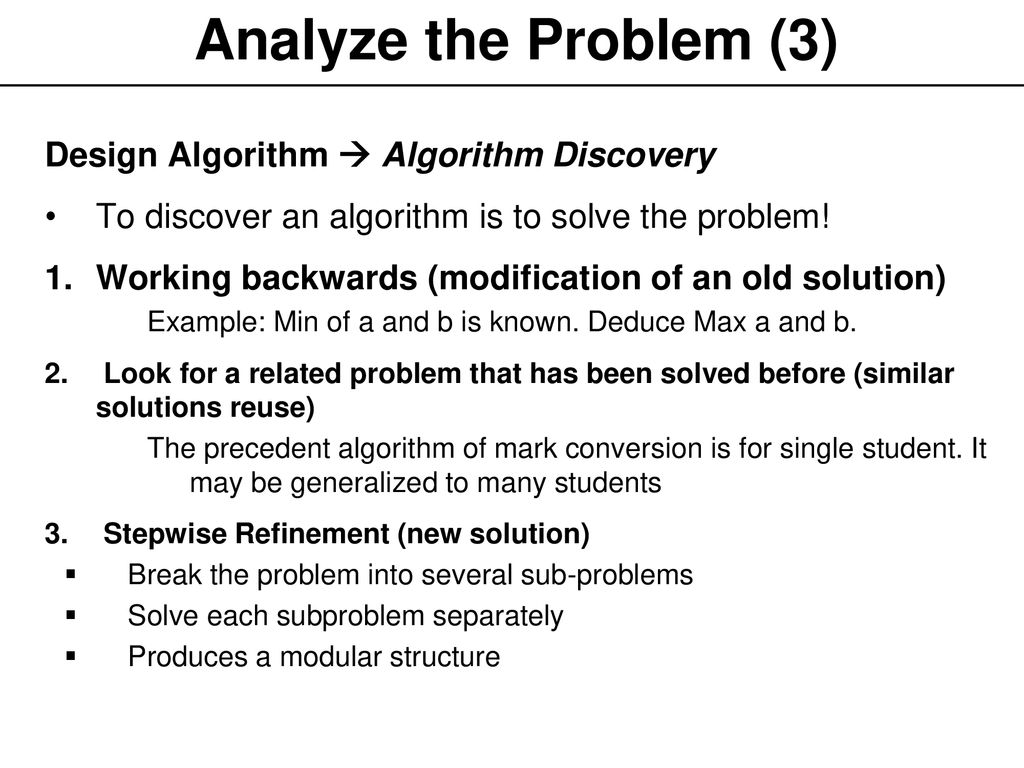 Programming Fundamentals (750113) Ch1. Problem Solving - Ppt Download